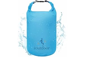 ioutdoor Waterproof Dry Bags Lightweight 2L/5L/10L/20L Keep Dry Clean, Dry Compression Sacks Small Large for Kayaking, Hiking, Swimming, Camping, Canoeing, Boating, Fishing