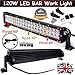 Produktbild 120 W LED Spot Fluter Arbeitsleuchte Bar für Boot Truck Jeep SUV Offroad Nebelscheinwerfer 12 V 24 V