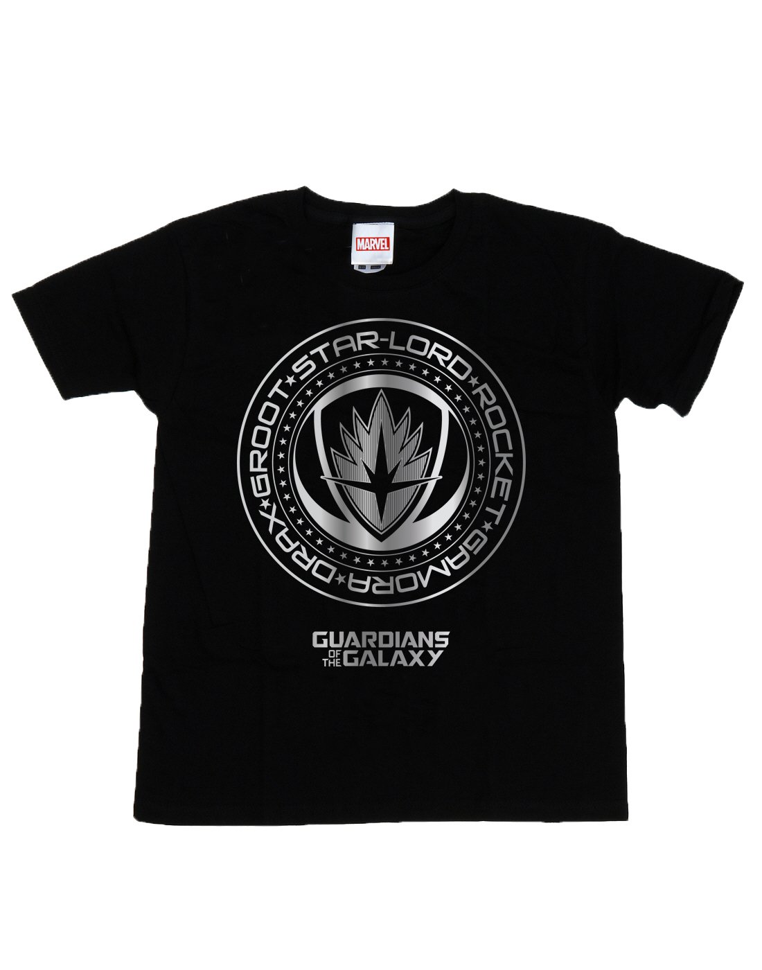 Marvel-Jungen-Guardians-of-the-Galaxy-Metallic-Seal-T-Shirt