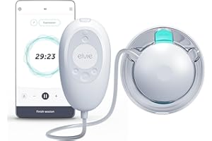 Elvie Stride 2 Individual – Sacaleches Eléctrico Manos Libres con Motor Silencioso de Grado Hospitalario – Extractor de Leche Materna Inteligente, Copas de Silicona Suave, Portátil y sin BPA