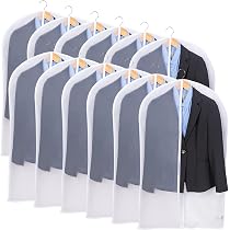 Housse Pour Vetement Anti Poussière Etanche Mite Humidité, Sac Housse Costume Avec Zip Semi Housse Pour Vetement Anti Poussière Etanche Mite Humidité, Sac Housse Costume Avec Zip Semi