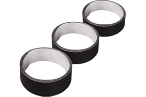 BOOMCLAP Pickleball Paddle Protection Tape - Edge Guard Tape - 3 Packs, 100cm Length, 0.9in Width