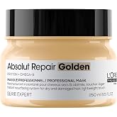 L'Or&eacute;al Professionnel Absolut Repair Golden Mask Damaged hair 250 ml | Mask that repairs damaged and dry hair, providing a sm