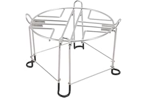 Culnflun Support de Filtre à Eau en Acier Inoxydable, Comptoir de 9 Pouces de Diamètre, Support Portable, Pieds Antidérapants, pour Base compatible Berkey Big autres filtres à eau de taille moyenne