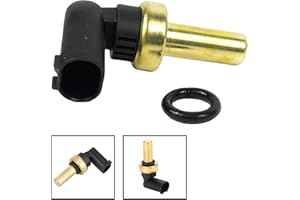 SOLARIS AUTOMOTIVE Sensor de temperatura del agua refrigerante con sello para Chevrolet Aveo Cruze Orlando Opel Adam Ampera Astra Corsa Insignia Meriva Mokka Signum Vectra Zafira 1338370 55591401 6338045 55353807