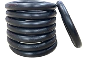 GORKEM Juntas tóricas de goma de nitrilo 55mm x 45mm x 5mm, 55mm OD, 45mm ID, 5mm Ancho, Junta de sellado métrica para plomería de máquinas automotrices, Paquete de 10