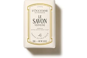 L'OCCITANE - Verveine (Verbena) Extra Mild Tvål - 250 g | Alla hudtyper - Rengör skonsamt - Syrliga och uppfriskande noter
