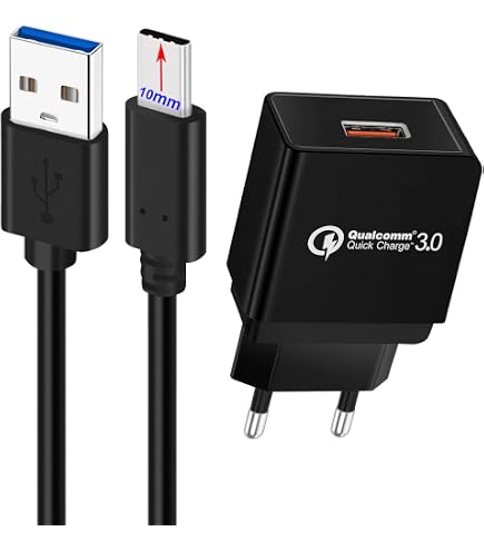 Super Pack caricatore + cavo compatibile con Oukitel G1 Fast Charger