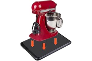 Libetter Sliding Tray for Coffee Maker - Large Appliance Rolling | Handy Maker, Countertop Slider with Smooth Wheels Blender, Toaster, Aid Mixer Air Fryer, Black