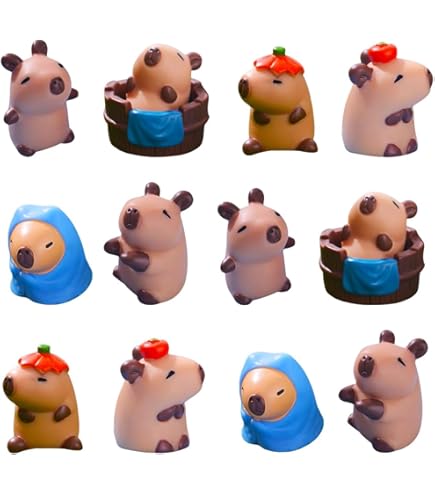 Set Stoviglie Compleanno Capybara - Piatti, Bicchieri, Tovaglioli Per 20 Persone, Tema Animali