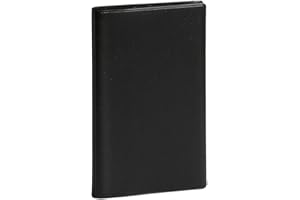 Exacompta - 174221E - Agenda semainier de poche Espace 17 spiralé Cassandra - 9 x 17,5 cm - Janvier à décembre 2025 - Coloris noir