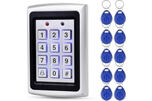 OBO HANDS EM-ID125khz RFID Keypad Access Controller Ouverture de Porte +10 Clés RFID