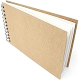 Skizzenbuch A4 Mit Spiralbindung - 100 Seiten Säurefreies Zeichenpapier 110g/m²