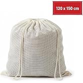 OLLEVRA Mont ve perde Yıkama Filesi&ndash;Extra B&uuml;y&uuml;k, Dayanıklı, Battal Boy 120x150 cm Nefes Alabilir &Ccedil;amaşır Koruma Torbası