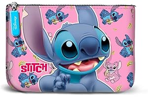 Disney Lilo and Stitch Surprise-Small Square Coin Purse, Blue, 13 x 10 cm