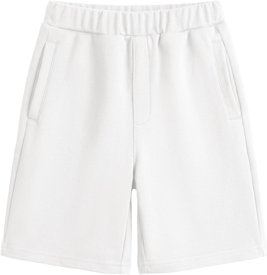Haloumoning Pantalones cortos de verano para niño, elásticos, bermudas, elásticos, con bolsillos