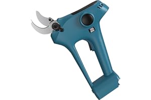 BITOON Akku-Astschere für Makita-18V-Batterie, Elektrische Gartenschere mit 30mm SK5 Verchromter High-Carbon-Stahl Klinge und LCD Anzeige (ohne Batterie)