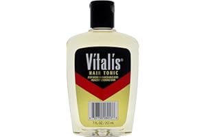 Vitalis Hair Tonic Liquid - Non-Greasy Hair Care Formula for Well-Groomed, Manageable Hair - Healthy Hair Tonic - Suitable for All Hair Types - 207 ml