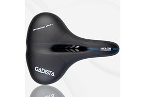 GADISTA France, Selle velo, Selle de velo ultra confortable fait mains en ITALIE avec technologie brevetée 3ZONE, selle VTT étanche pour Hommes Femmes avec Design Ergonomique, accessoire indispensable