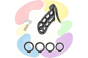 Sex Bur Klassisk Svart Harts 4 Olika Storlekar Plast Inomhus Fitness Andas Burar (Med 4-Storlek Ring), Par GåVa - D8