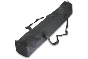 ‎SPORTIKEL24 SPORTIKEL24 Tragetasche für Stangen & Pylonen – 110 cm, schwarz, strapazierfähig & abwaschbar, mit Schultergurt für einfachen Transport