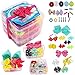 3 Layer Girls Hair Accessories Gift Box with Lot of Hair clips elastic hair tie candy clips Hair Bows alligator clips