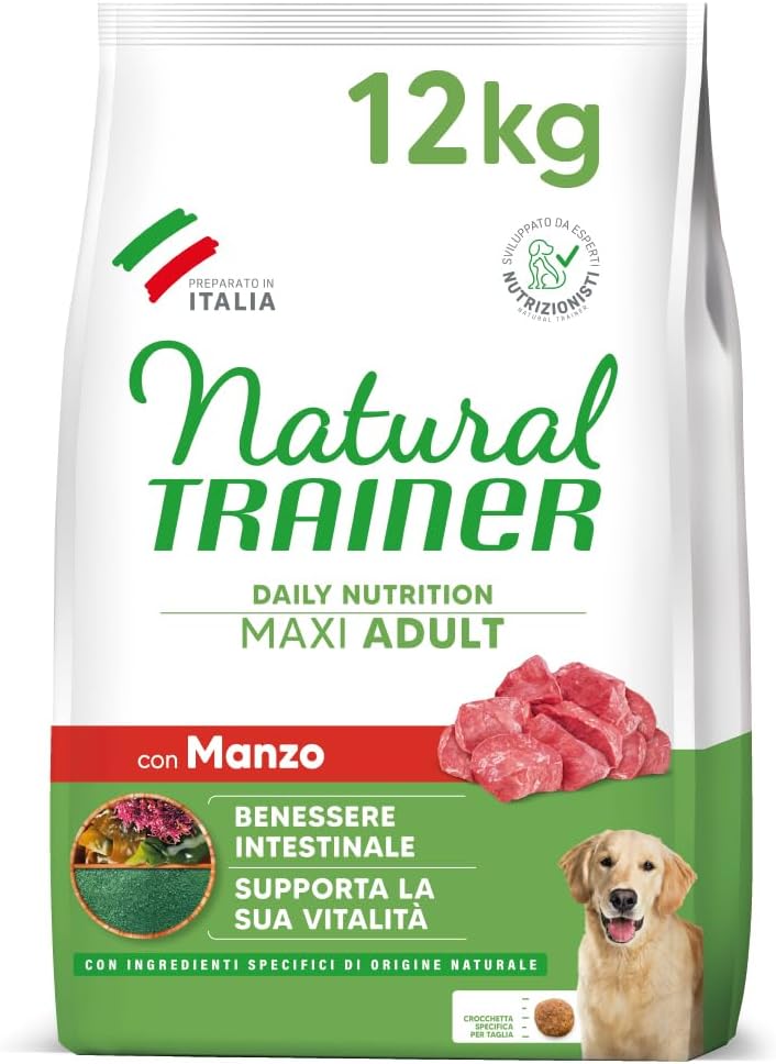 Prise en Main & Utilisation au Quotidien : Natural Trainer Maxi Cibo per Cani Adulti con