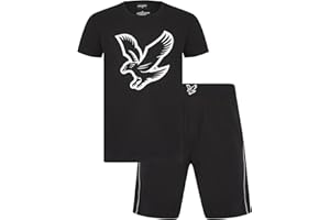 Lyle & Scott Mens T-Shirt & Shorts Set Rocco Coordinated Outfit