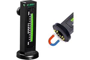 YNHJQP Outil de Jauge Magnétique, Instrument de Mesure de Parallelisme, Multifonctionnel Jauge de Carrossage Magnétique, d'Alignement de Roue Automobile, pour la Réparation et L'Entretien Automobile (1)