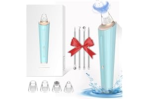 MOSEEN HEAL Aspiratore Punti Neri Vacuum Ricaricabile USB, Rimozione di Comedoni, Brufoli, Grasso, Operazione One-Touch