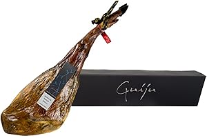 JAMÓN IBÉRICO DE BELLOTA 50% RAZA IBÉRICA 7 a 7,5 KG. MARCA GUIJU. FABRICA DE GUIJUELO.SALAMANCA. (8,5 a 9 kg)
