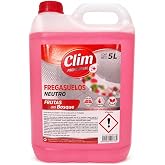 Clim Professional Floor Mop Forest Fruits 5L pH Neutral Biodegradable | Suitable for Floors and Walls, Industrial Format, Hom