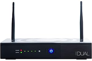 Qviart Dual Receptor 4K UHD Linux E2 + Android 9.0 Combo MULTISTREAM DVB-S2X+T2/C, Antenas WiFi 300MBPS, GIGABIT LAN, 2GB DDR4 RAM y 16GB Flash