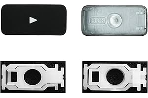 CTBDZ Touches de rechange pour Mac Book Pro A2141 A2251 A2289 A2179 A2337 A2338 A2442 A2485 A2681(M1 M2) (droite)