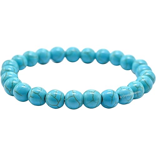 Crystal Heaven Certified Crystal Bracelet for Women Men with Healing Crystal and Reiki Stone - Original Authentic Elastic Beaded Bracelet for Money, Success & Positive Energy