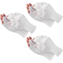 11 Paar Baumwollhandschuhe Schwarz - Dünne Arbeitshandschuhe Für Damen