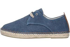 TONI PONS Dixon - Alpargata de Cordones para Hombre elaborada en Tejido de algodón.