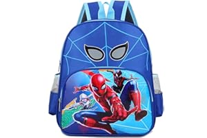 PHILOCTES Zaino per Bambino,Zaino 3D Piccolo Asilo, Zainetti Scuola Materna, Hero Zainetto Elementari per Bambini, Regali per Bambini