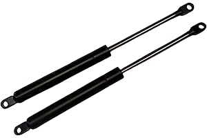 Miroytengo Lot de 2 vérins amortisseurs à gaz pour lits rabattables 1250 N