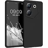 Microsonic Matte Silicone TECNO Camon 20S Pro 5G i&ccedil;in Kılıf Siyah [Camon 20S Pro 5G ile Uyumlu Kılıf - Siyah]