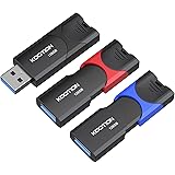 KOOTION Chiavette USB 3.0 Stick 128GB Confezione da 3 Pezzi Pennette Pendrive Memoria Unità Flash per Laptop PC Desktop, Port