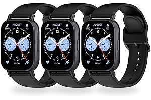 BABEJIA 3 sztuki Paski Zamienne do Redmi Watch 5 Active & 5 Lite, Miękkie Paski TPU, Oddychające, Regulowane, Szybkozłączki