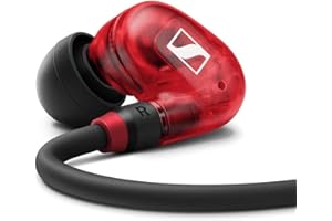 Sennheiser IE 100 PRO, cuffie dinamiche wireless per il monitoraggio intrauricolari, rosse