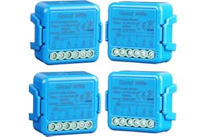 GOOD WIFE Interruttore Tapparelle WiFi, Modulo Comando per Tapparelle Elettriche, Controllo Vocale con Alexa e Google Home, Controllo App Smart Life, Timer Switch per Persiane e Tende, 300W (4)