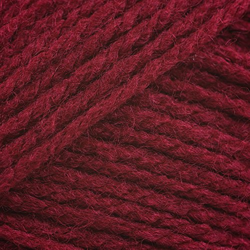 James Brett Top Value DK Double Knitting Wool 100% Acrylic Yarn 100g Ball (Wine 8425)