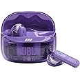 JBL Tune Beam Ghost 2, Wireless Noise Cancelling Bluetooth Earbuds with 48h Playtime, IP54 Water and Dust Resistant, Multi-Point Connection, Ergonomic Design, Closed-Back Stick Design, Purple Ghost