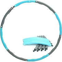 Sportastisch Hula Hoop Reifen Vergleichssieger¹ Hoop-Reifen Hula Star mit E-Book, 1.2kg Hula-Hoop für Erwachsene & Kinder, Fitness Hula-Hoop-Reifen Gymnastikreifen, bis zu 3 Jahren Garantie²