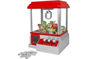 Mikamax - Candy Grabber - Machine à Bonbons - Machine à sous à Pince - 26 x 34 x 20 cm