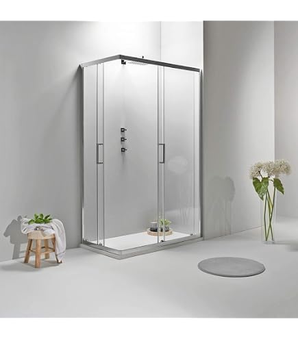 Piatto Doccia In Marmoresina ARDESIA. Tutto In Un Unico Solido Pezzo Effetto Pietra Bianco 70x180 Ral 9003 85277924