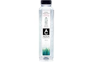 AQUA Carpatica 500ml x 6 rPET - Pure Natural Still Mineral Water - 6-Pack Bottled Water, Virtually Nitrate Free, Low Sodium, Naturally Alkaline, Natural Electrolytes, Premium Multipack 100% Recyclable